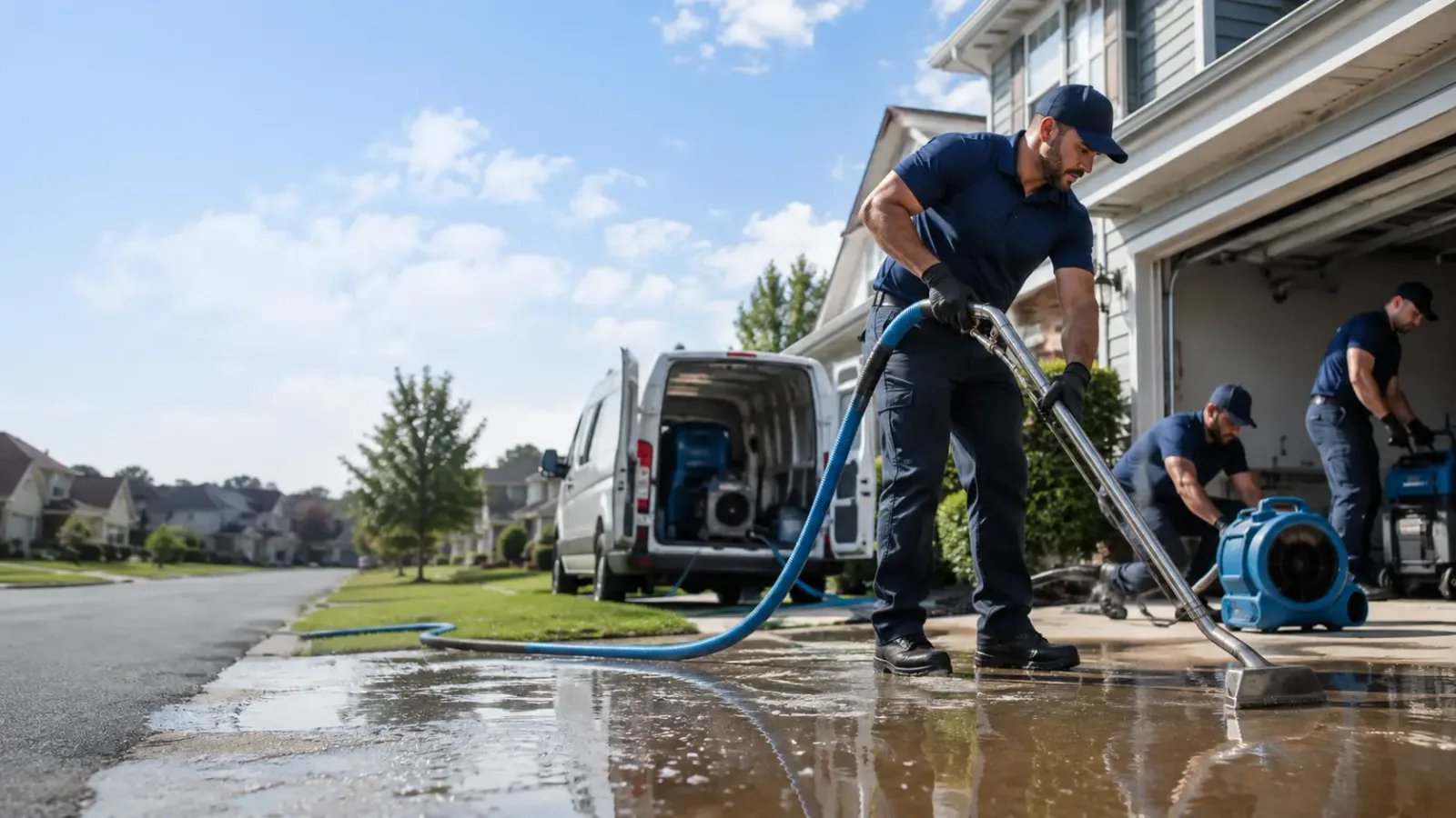 Flood Damage Restoration in Palco, KS